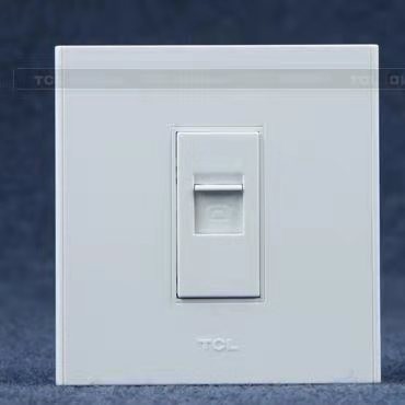 TCL罗格朗白色开关插座面板 A6系列 86型家用电源插座