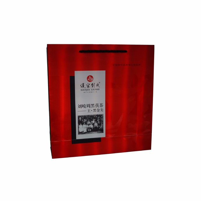 【黑茶】汉家刘氏茶 刘峻周黑茯茶 黑金尖1000g