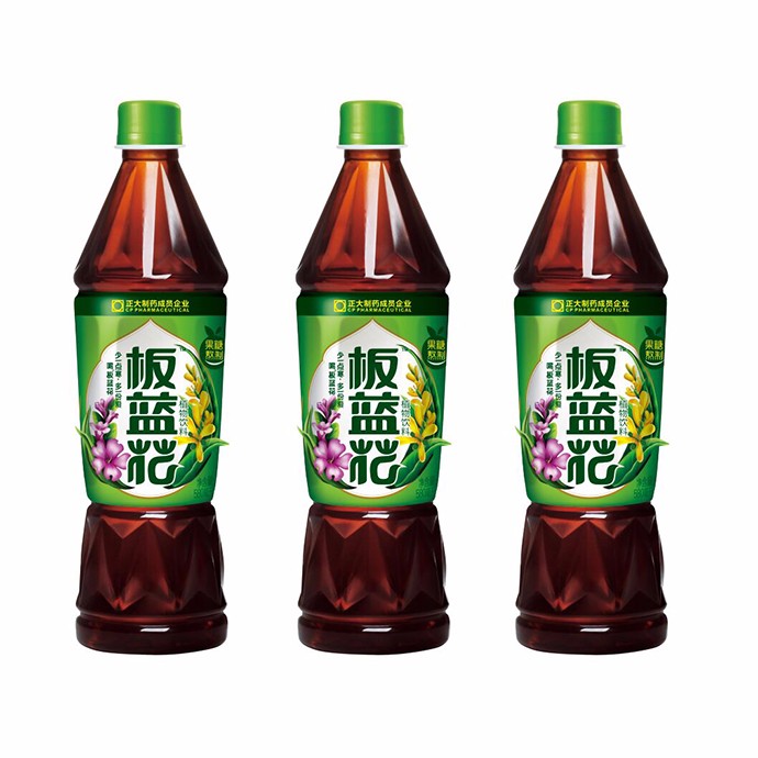 正大板蓝花植物饮料580ml*15盒（礼盒装）