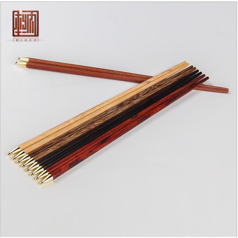 本纳-金顶五福筷-日式木筷子套装-木质餐具